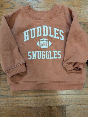 3-6 Months Sweater - Football Huddles & Snuggles